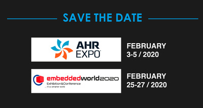 Trade fairs planned for February 2020!