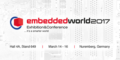 Italtronic invites you at EMBEDDED WORLD 2017 Nuremberg • Germany