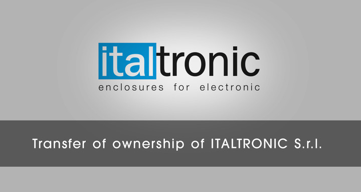 Transfer of ownership of ITALTRONIC S.r.l.